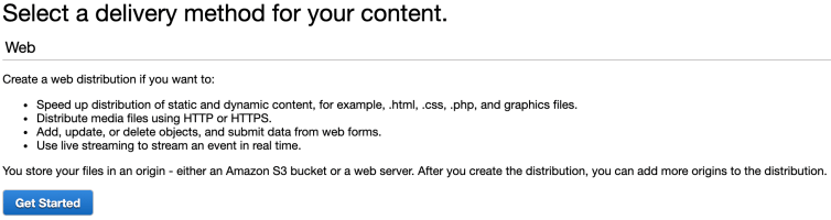 Cloudfront Creattion Step 1