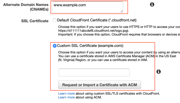 Cloudfront Creation Step 4