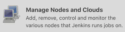 Manage Nodes and Clouds