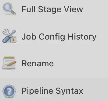 Pipeline Syntax