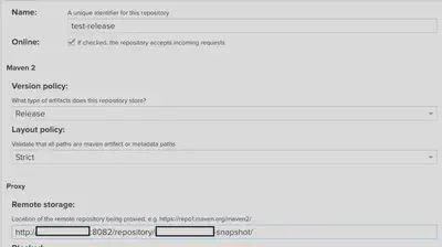 Proxy Settings